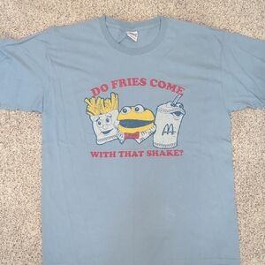 Light Blue McDonalds Pun Ultra Cotton T-Shirt